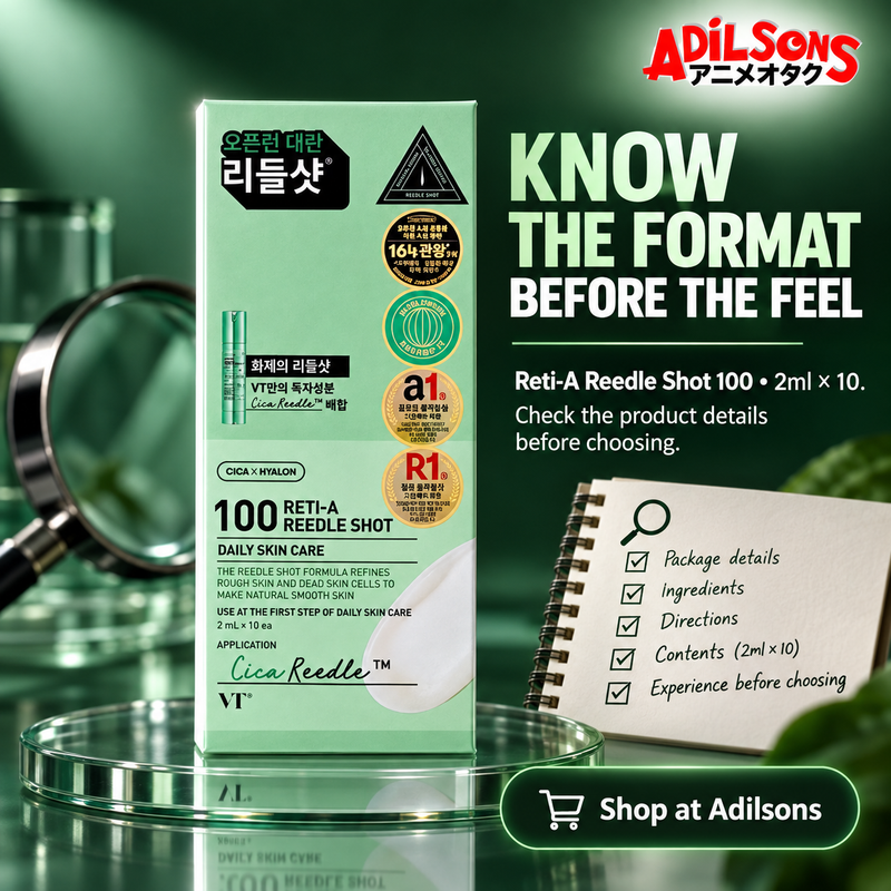 VT Reti-A Reedle Shot 100 2ml x10 — KNOW THE FORMAT BEFORE THE FEEL