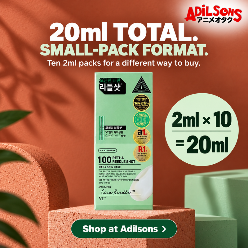 VT Reti-A Reedle Shot 100 2ml x10 — 20ml TOTAL. SMALL-PACK FORMAT.