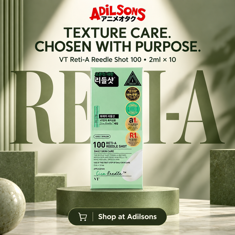 VT Reti-A Reedle Shot 100 2ml x10 — TEXTURE CARE. CHOSEN WITH PURPOSE.