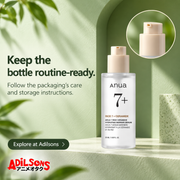 Anua Rice Ceramide Serum creative 16: Keep the bottle routine-ready. Follow the packaging's care and storage instructions.