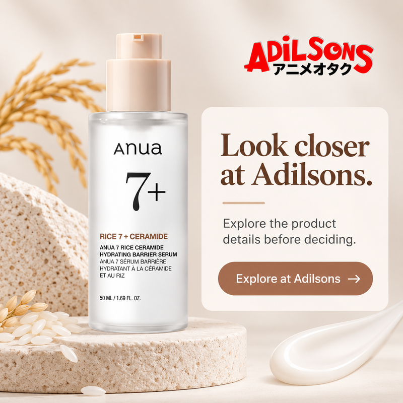 Anua Rice Ceramide Serum creative 18: Look closer at Adilsons. Explore the product details before deciding.