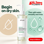 Anua Heartleaf Pore Control Cleansing Oil Mild 200ml — Begin on dry skin.
