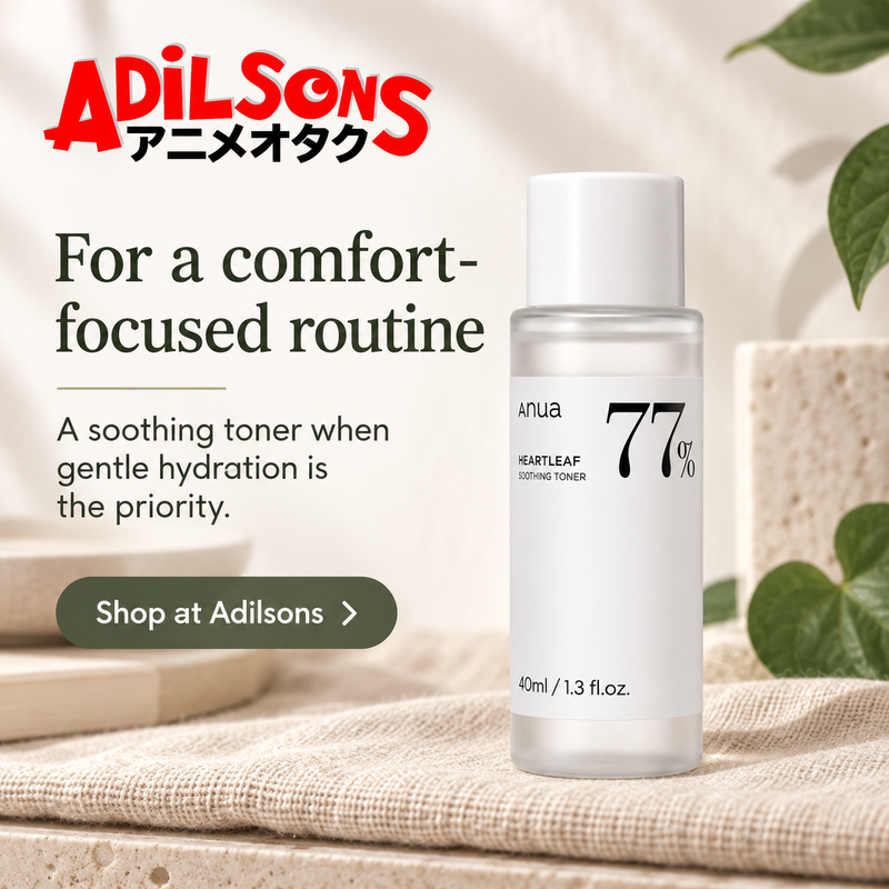 Anua Heartleaf77 Soothing Toner40ml creative 8: For a comfort-focused routine