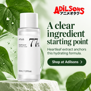 Anua Heartleaf77 Soothing Toner40ml creative 11: A clear ingredient starting point