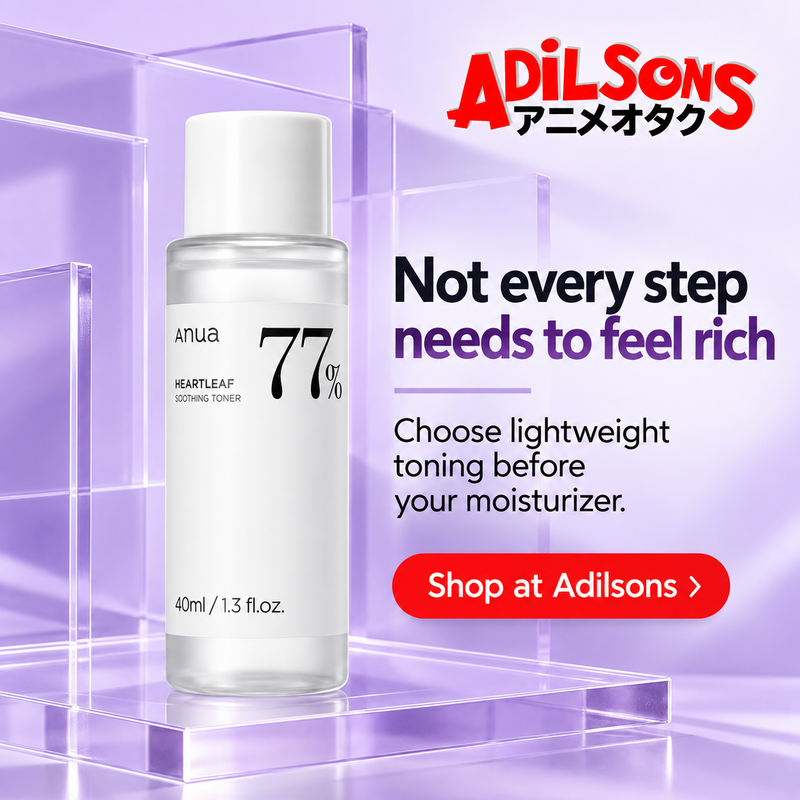 Anua Heartleaf77 Soothing Toner40ml creative 12: Not every step needs to feel rich