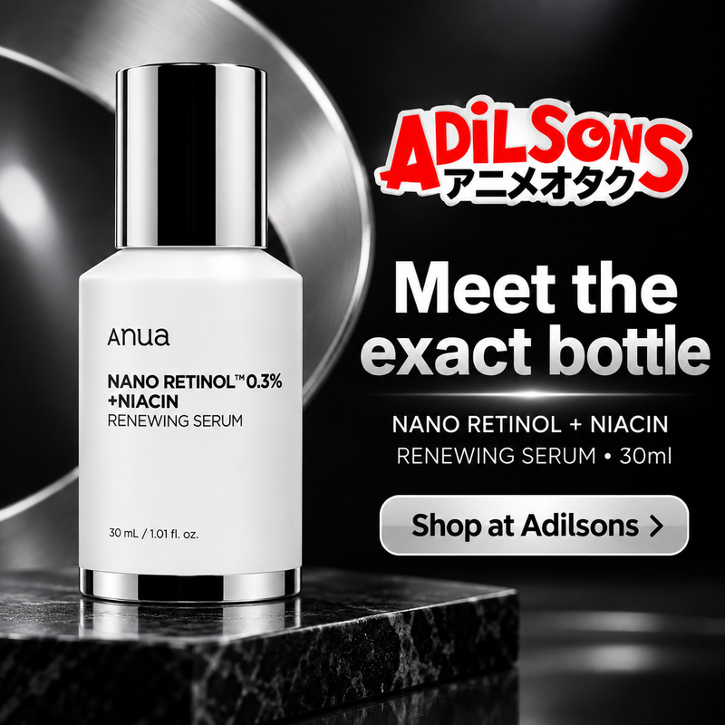 Anua Nano Retinol Niacin Renewing Serum30ml creative 10: Meet the exact bottle