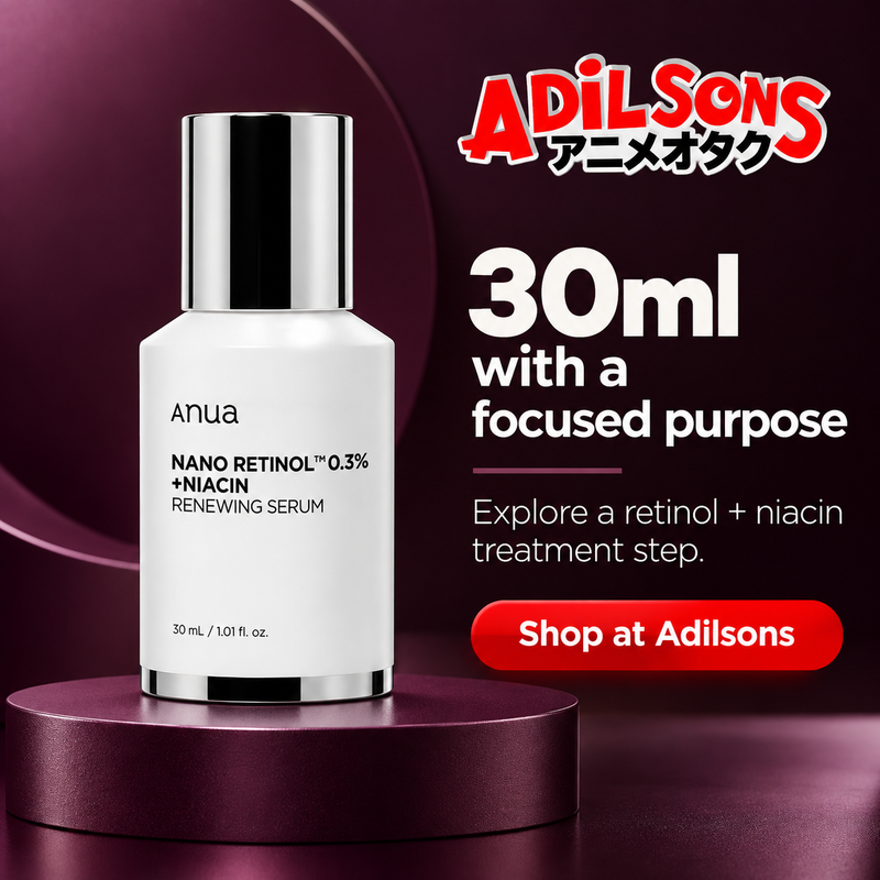 Anua Nano Retinol Niacin Renewing Serum30ml creative 17: 30ml with a focused purpose