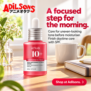 Anua Niacinamide10 TXA4 Serum30ml creative 1: A focused step for the morning. Care for uneven-looking tone before moisturiser. Finish daytime care with SPF.