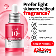 Anua Niacinamide10 TXA4 Serum30ml creative 8: Prefer light skincare without fragrance? A fragrance-free, watery serum for a tone-focused routine.