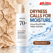 Anua Rice70 Moisturizing Milk150ml — DRYNESS CALLS FOR MOISTURE