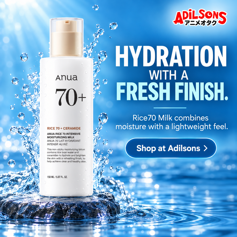 Anua Rice70 Moisturizing Milk150ml — HYDRATION WITH A FRESH FINISH