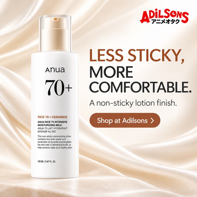 Anua Rice70 Moisturizing Milk150ml — LESS STICKY, MORE COMFORTABLE
