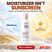 Anua Rice70 Moisturizing Milk150ml — MOISTURIZER ISN’T SUNSCREEN
