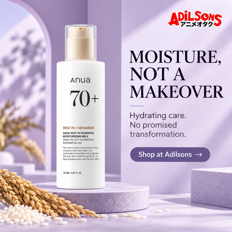Anua Rice70 Moisturizing Milk150ml — MOISTURE, NOT A MAKEOVER