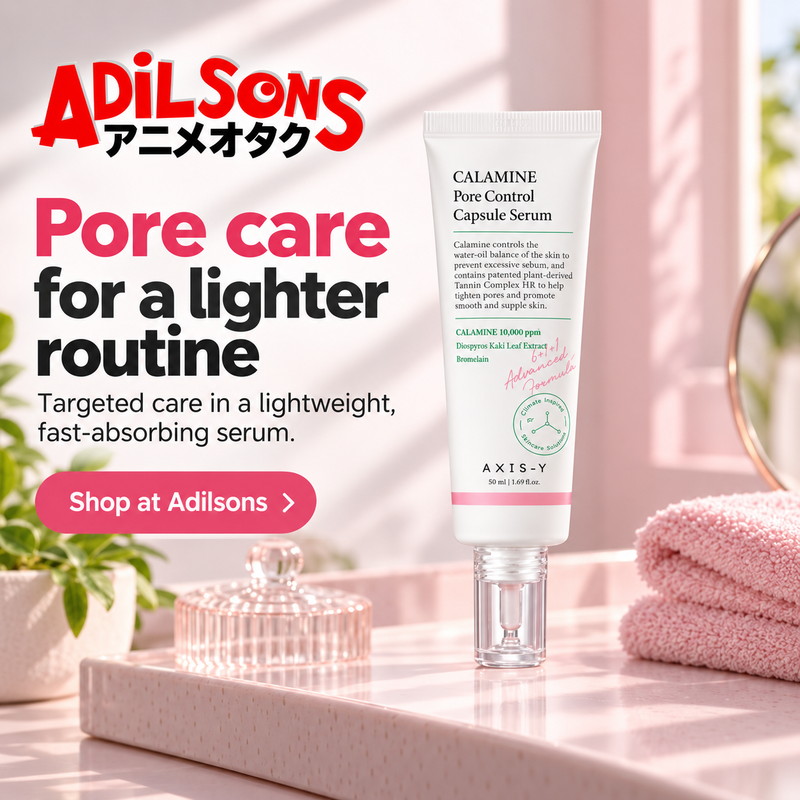 AXIS-Y Calamine Pore Control Capsule Serum50ml creative1: Pore care for a lighter routine