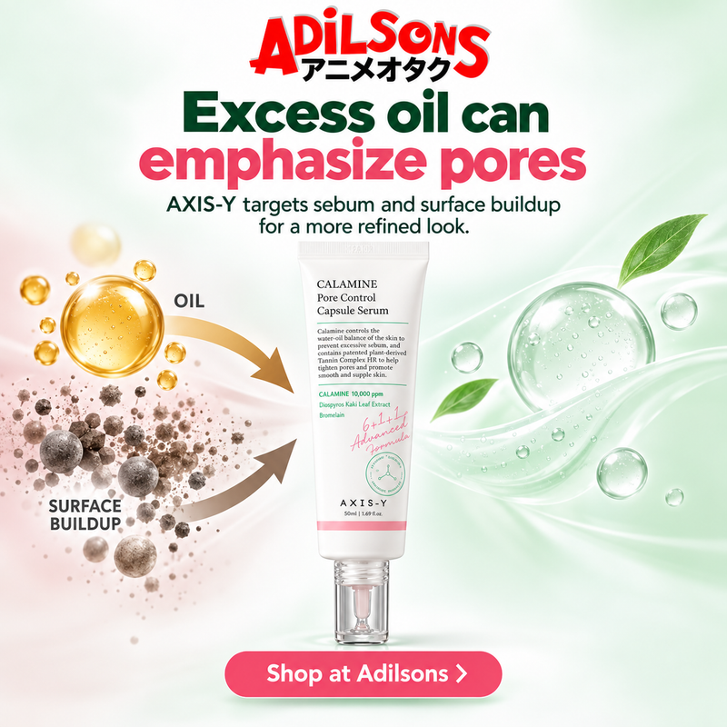 AXIS-Y Calamine Pore Control Capsule Serum50ml creative2: Excess oil can emphasize pores