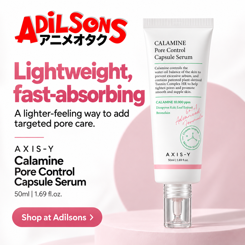 AXIS-Y Calamine Pore Control Capsule Serum50ml creative9: Lightweight, fast-absorbing