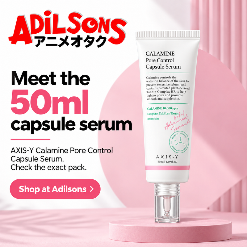 AXIS-Y Calamine Pore Control Capsule Serum50ml creative10: Meet the 50ml capsule serum