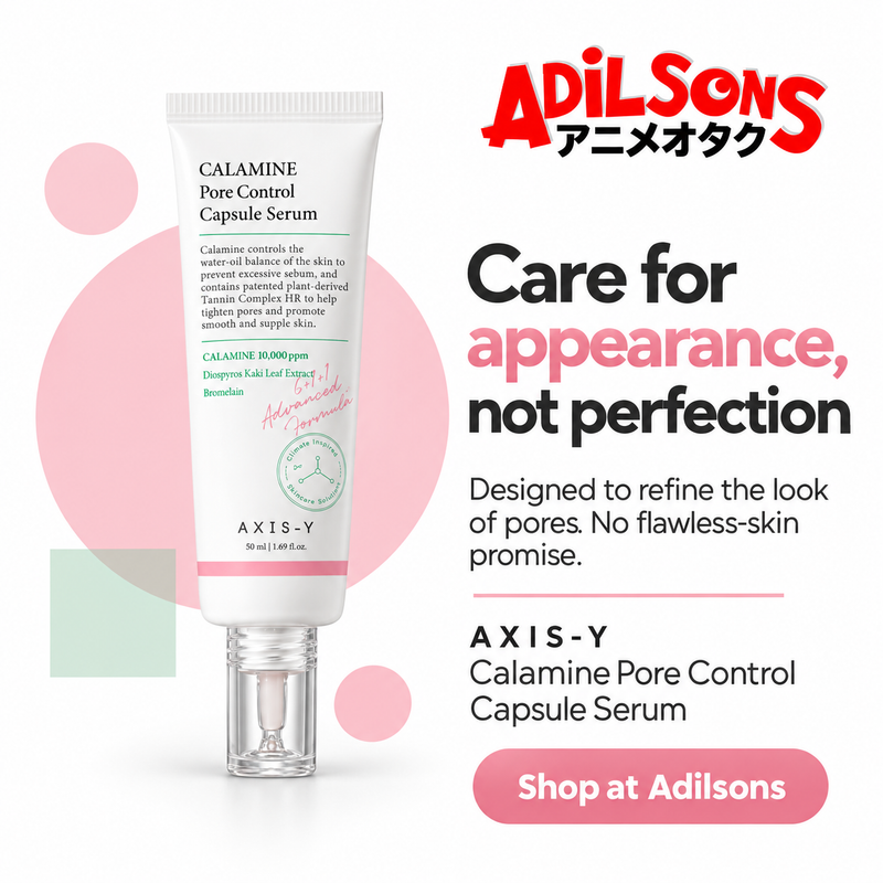AXIS-Y Calamine Pore Control Capsule Serum50ml creative15: Care for appearance, not perfection