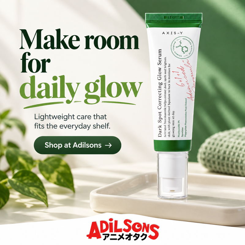 AXIS-Y Dark Spot Correcting Glow Serum50ml — Lifestyle relevance — Make room for daily glow