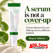 AXIS-Y Dark Spot Correcting Glow Serum50ml — Common mistake — A serum is not a cover-up