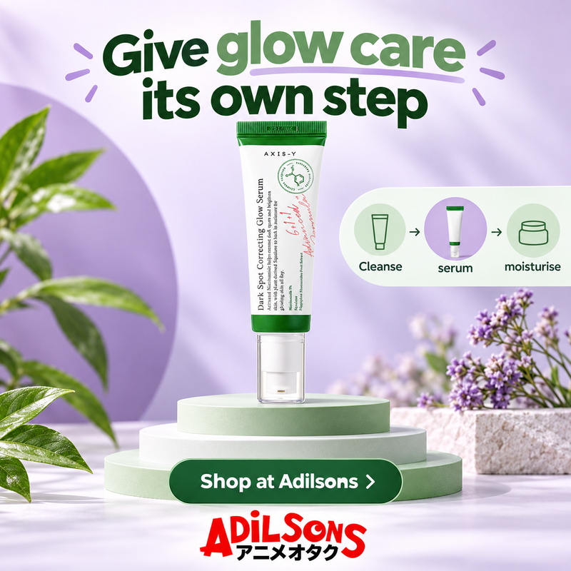 AXIS-Y Dark Spot Correcting Glow Serum50ml — Routine role — Give glow care its own step