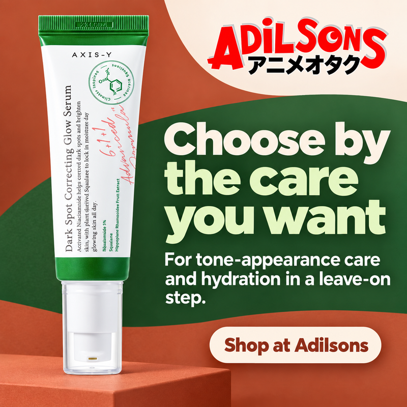 AXIS-Y Dark Spot Correcting Glow Serum50ml — Suitability — Choose by the care you want