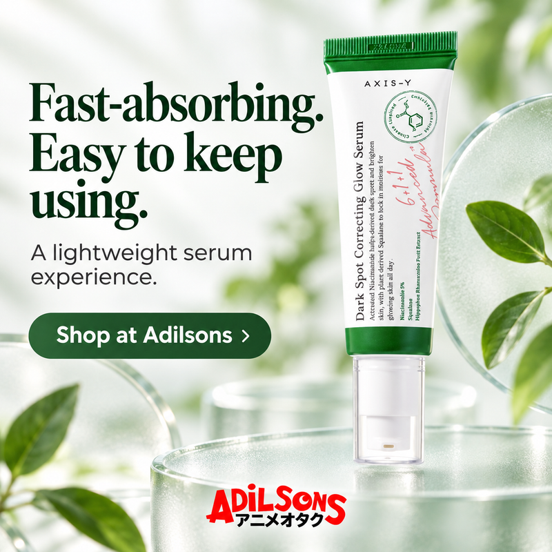 AXIS-Y Dark Spot Correcting Glow Serum50ml — Texture — Fast-absorbing. Easy to keep using.