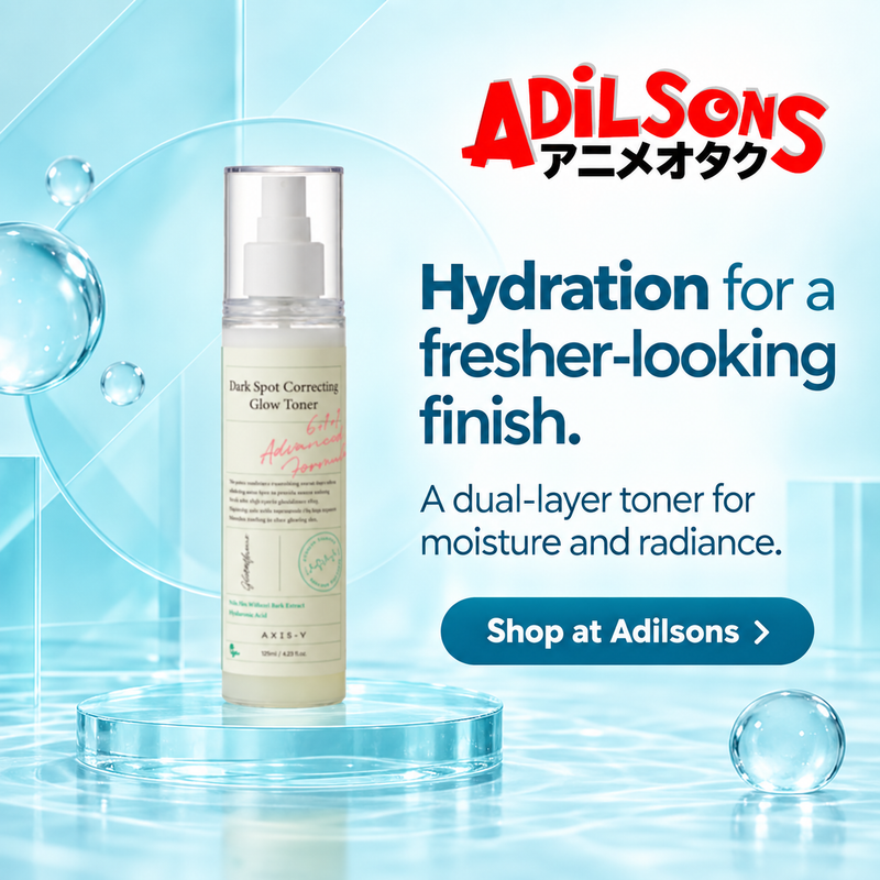 AXIS-Y Dark Spot Correcting Glow Toner125ml — Hydration for a fresher-looking finish.