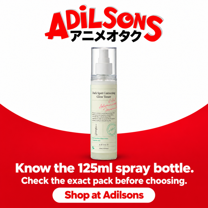 AXIS-Y Dark Spot Correcting Glow Toner125ml — Know the 125ml spray bottle.