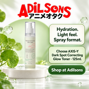 AXIS-Y Dark Spot Correcting Glow Toner125ml — Hydration. Light feel. Spray format.
