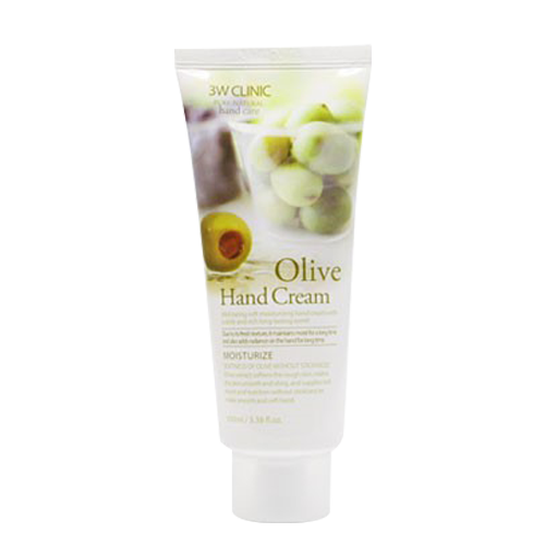 3W CLINIC MOISTURIZING OLIVE HAND CREAM