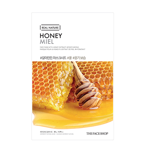 THE FACE SHOP REAL NATURE FACE MASK WITH HONEY EXTRACT