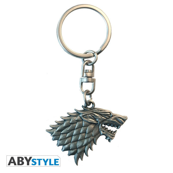 GAME OF THRONES - Keychain 3D "Stark"