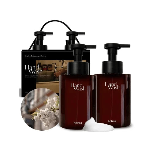 Hetras Perfumed Bubble Hand Wash (Flower Park) 515ml*2ea