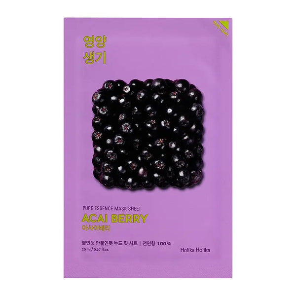 Holika Holika Pure Essence Mask Sheet Acai Berry 20ml