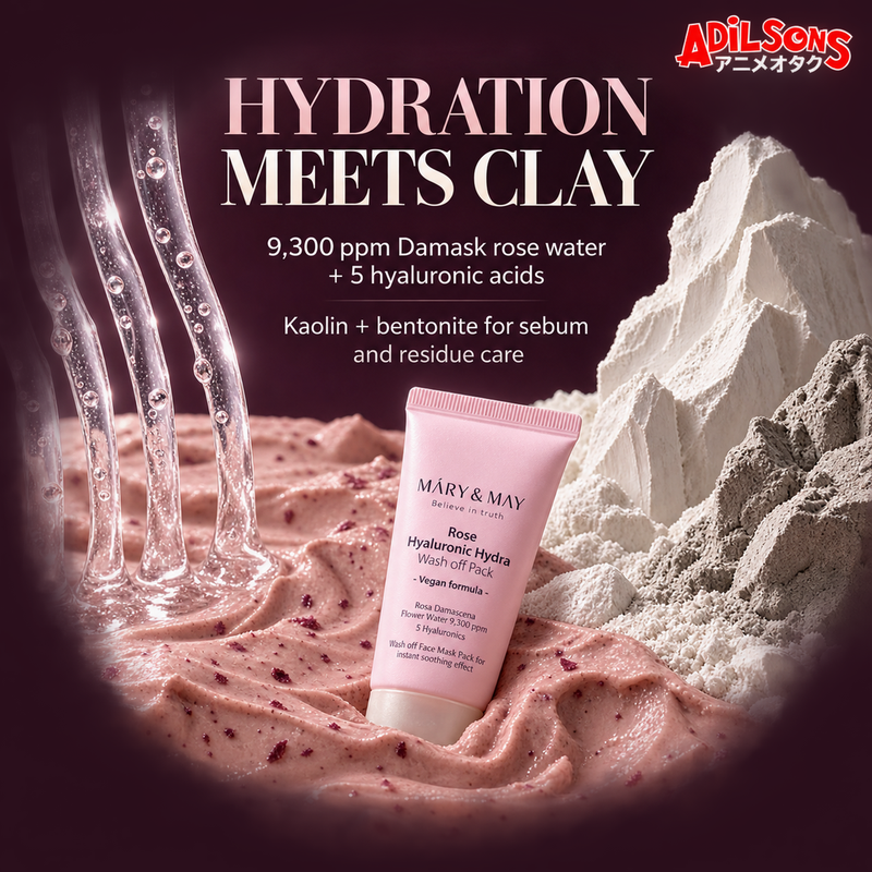 MARY&MAY Rose Hyaluronic Hydra Wash Off Pack 30g creative 5 of 20