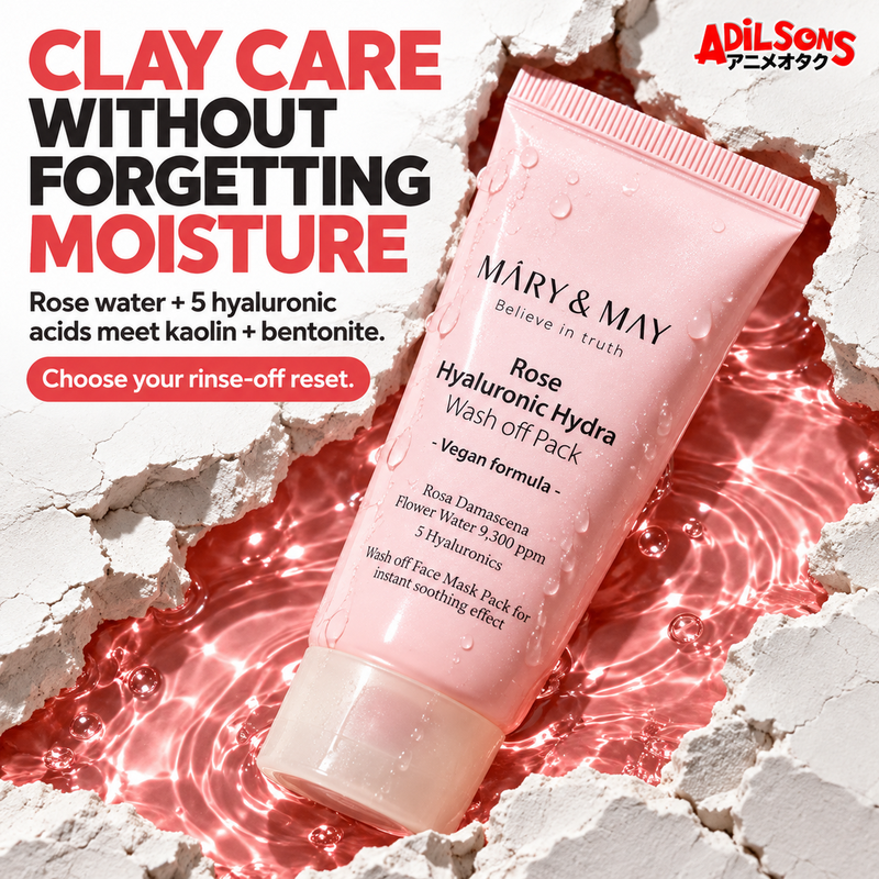 MARY&MAY Rose Hyaluronic Hydra Wash Off Pack 30g creative 7 of 20