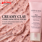 MARY&MAY Rose Hyaluronic Hydra Wash Off Pack 30g creative 9 of 20
