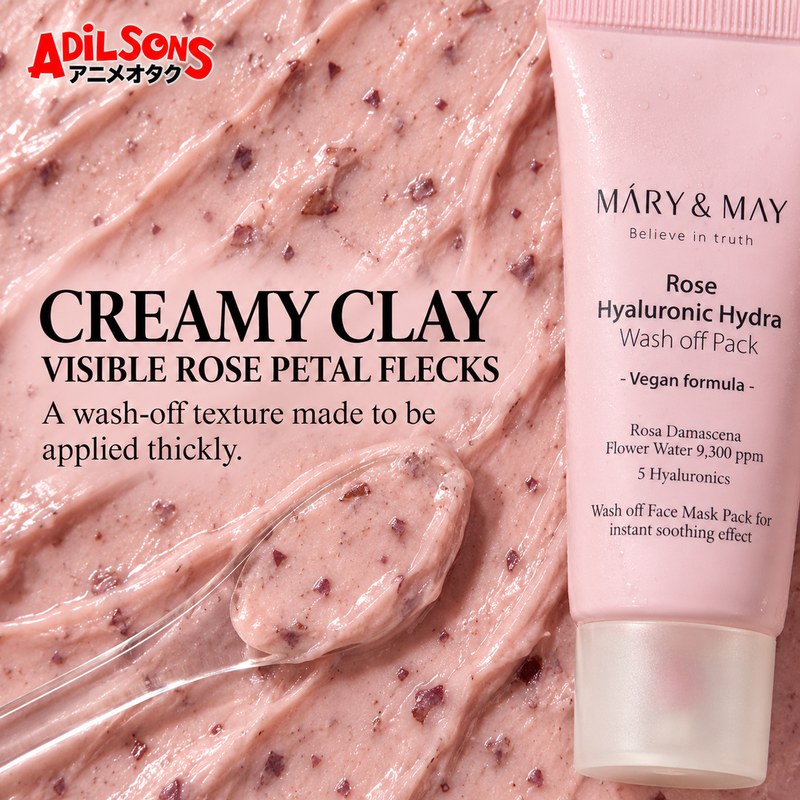 MARY&MAY Rose Hyaluronic Hydra Wash Off Pack 30g creative 9 of 20