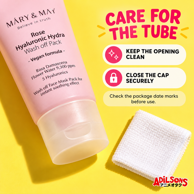 MARY&MAY Rose Hyaluronic Hydra Wash Off Pack 30g creative 16 of 20