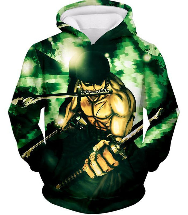 One Piece Zoro Swordsman Hoodie