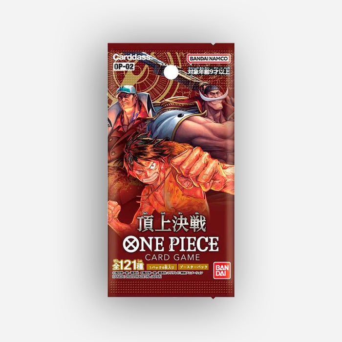 One Piece OP-02 Paramount War Booster Pack JP