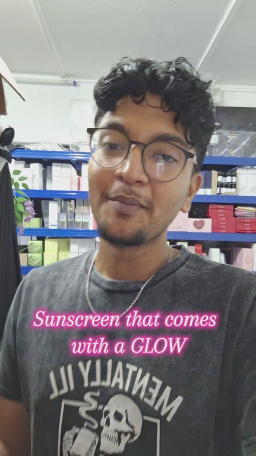 Umed explains Medicube Glow Collagen Sunscreen 50ml SPF 50
