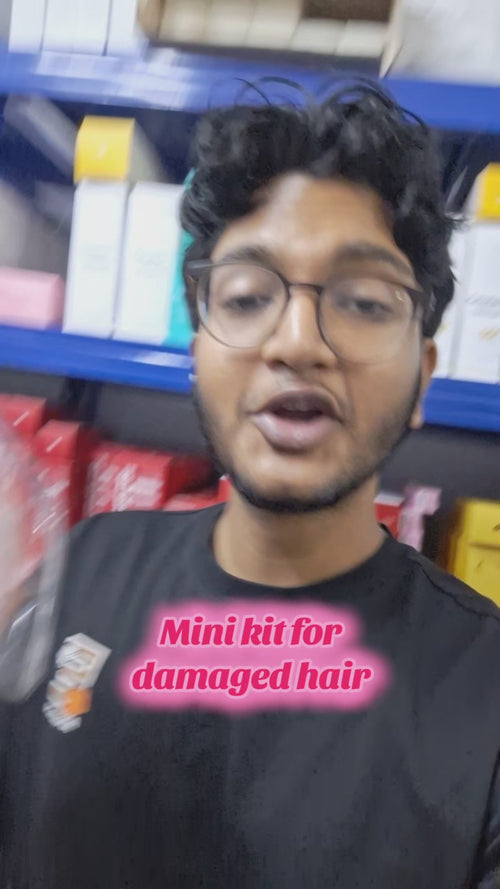 Umed explains GROWUS Damage Therapy Travel Kit (Shampoo 50ml +Treatment 45g+No Wash Treatment 28ml)
