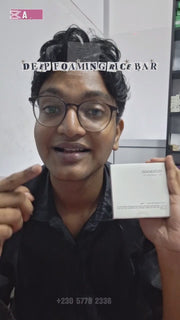Umed explains MIXSOON DEEP FOAMING RICE BAR 100G