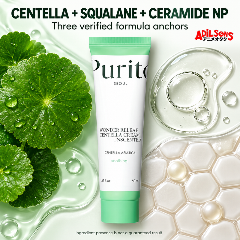PURITO SEOUL WONDER RELEAF CENTELLA CREAM UNSCENTED 50ML — product guide 2