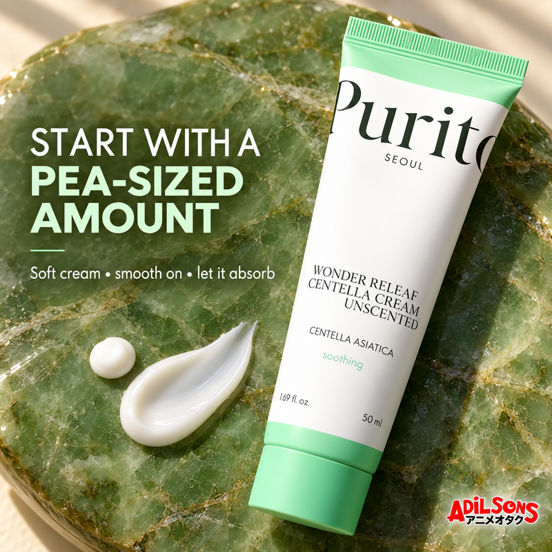 PURITO SEOUL WONDER RELEAF CENTELLA CREAM UNSCENTED 50ML — product guide 3