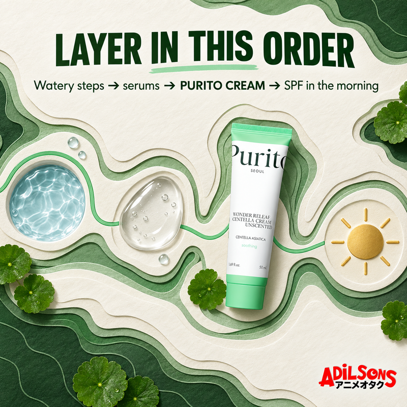 PURITO SEOUL WONDER RELEAF CENTELLA CREAM UNSCENTED 50ML — product guide 6