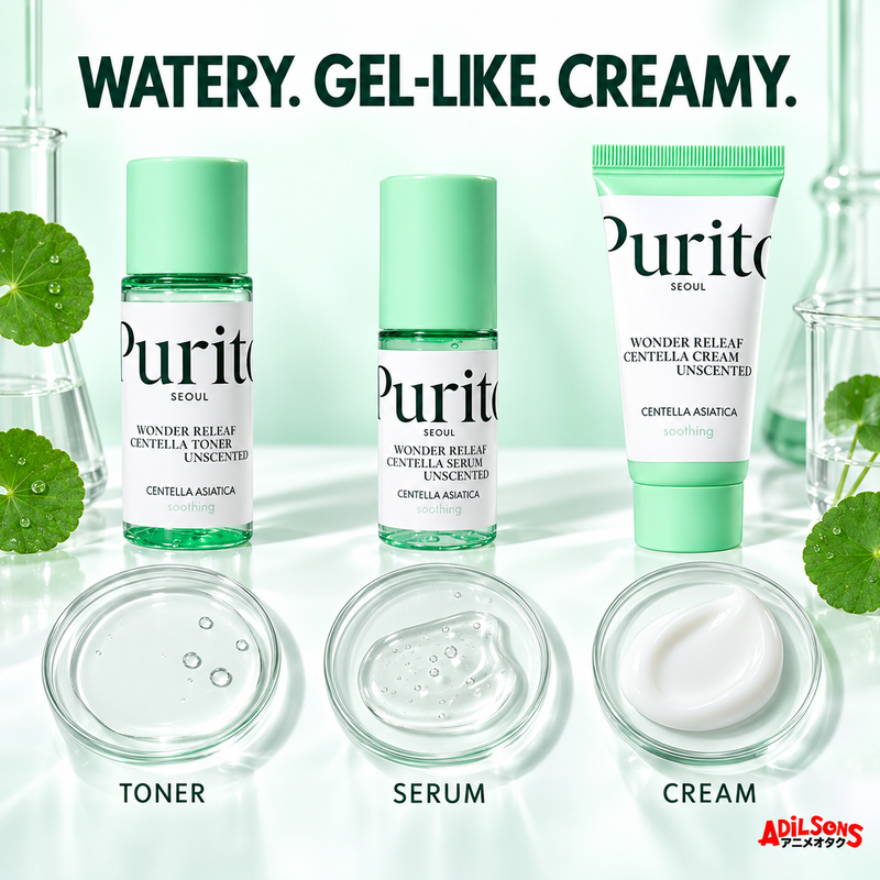 PURITO SEOUL WONDER RELEAF CENTELLA MINI KIT UNSCENTED 60ML — product guide 3